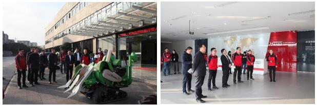 黔江區封波常委率隊蒞臨鑫源農機調研