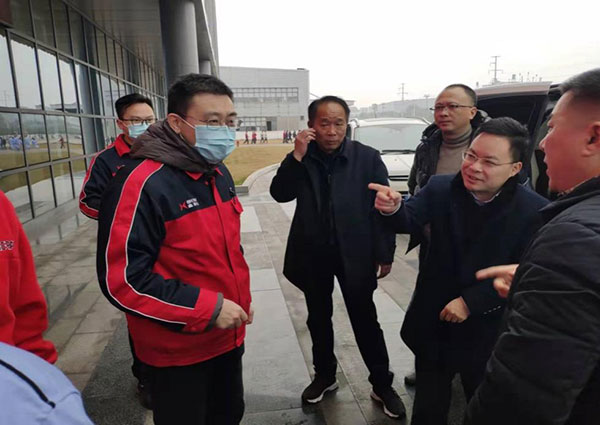 深入打好污染防治攻堅(jiān)戰(zhàn)—— 重慶市生態(tài)環(huán)境局副局長(zhǎng)向霆一行蒞臨涪陵基地調(diào)研